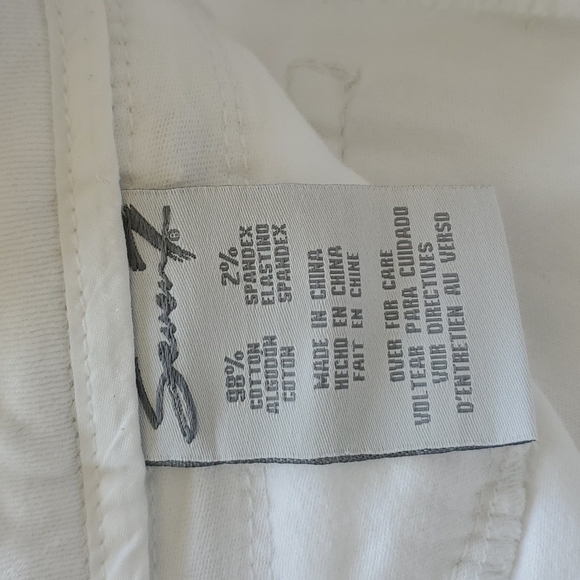 7SEVEN JEANS,SKINNY,EMBELLISHED BACK POCKETS, SMALL ZIPPERED POCKET TAPERED LEG - Picture 15 of 16